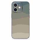 For iPhone 12 All-inclusive PET Phone Decal Adhesive Sticker(Brown) - 1