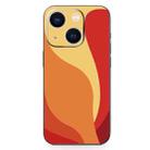 For iPhone 13 All-inclusive PET Phone Decal Adhesive Sticker(Orange Yellow) - 1