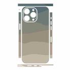 For iPhone 14 Pro All-inclusive PET Phone Decal Adhesive Sticker(Brown) - 2