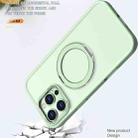 For iPhone 16 Pro Max Wing Series MagSafe Magnetic Ring Holder Phone Case(Avocado Green) - 3