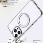 For iPhone 16 Pro Max Wing Series MagSafe Magnetic Ring Holder Phone Case(Transparent) - 3