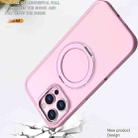 For iPhone 16 Pro Max Wing Series MagSafe Magnetic Ring Holder Phone Case(Pink) - 3