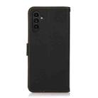 For Samsung Galaxy A26 5G KHAZNEH Custer Genuine Leather RFID Phone Case(Black) - 3