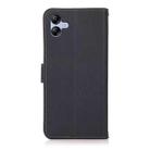 For Samsung Galaxy A07 5G KHAZNEH Custer Genuine Leather RFID Phone Case(Blue) - 3