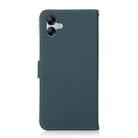 For Samsung Galaxy A07 5G KHAZNEH Custer Genuine Leather RFID Phone Case(Green) - 3