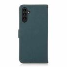 For Samsung Galaxy A17 5G KHAZNEH Custer Genuine Leather RFID Phone Case(Green) - 3