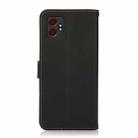 For Samsung Galaxy XCover7 Pro KHAZNEH Custer Genuine Leather RFID Phone Case(Black) - 3