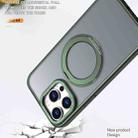 For iPhone 15 Pro Max Wing Series MagSafe Magnetic Ring Holder Phone Case(Green) - 3
