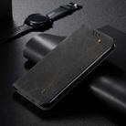 For Redmi Note 14 Pro+ 5G Denim Texture Casual Style Horizontal Flip Leather Case(Black) - 2