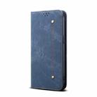 For Redmi A5 4G 171.7mm / Poco C71 Denim Texture Casual Style Horizontal Flip Leather Case(Blue) - 2