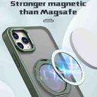 For iPhone 11 Pro Wing Series MagSafe Magnetic Ring Holder Phone Case(Green) - 2