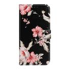 For iPhone 16 Pro Colored Drawing Marble Pattern Leather Phone Case(Azalea) - 2