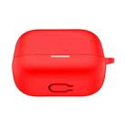 For Anker SoundCore K20i Bluetooth Earphone Silicone Protective Case(Red) - 1