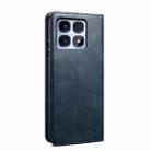 For Redmi K70 Ultra 5G Oil Wax Crazy Horse Texture Leather Phone Case(Blue) - 3