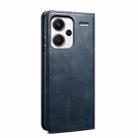 For Redmi Note 13 Pro+ Oil Wax Crazy Horse Texture Leather Phone Case(Blue) - 3