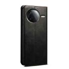 For Redmi K80 Pro Oil Wax Crazy Horse Texture Leather Phone Case(Black) - 3