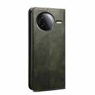 For Redmi K80 Oil Wax Crazy Horse Texture Leather Phone Case(Green) - 3