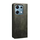 For Redmi Note 14S 4G Oil Wax Crazy Horse Texture Leather Phone Case(Green) - 3