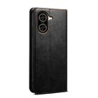 For Redmi A5 4G 171.7mm / Poco C71 Oil Wax Crazy Horse Texture Leather Phone Case(Black) - 3