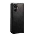 For Redmi Turbo 4 Pro Oil Wax Crazy Horse Texture Leather Phone Case(Black) - 3