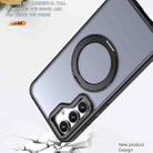 For Samsung Galaxy S23 FE 5G Wing Series MagSafe Magnetic Ring Holder Phone Case(Black) - 3