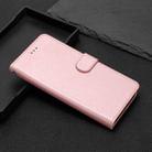 For iPhone 16 Pro Max Silk Texture Horizontal Flip Leather Phone Case(Rose Gold) - 2