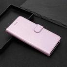 For iPhone 16 Pro Max Silk Texture Horizontal Flip Leather Phone Case(Rose Pink) - 2