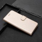 For iPhone 16 Plus Silk Texture Horizontal Flip Leather Phone Case(Gold) - 2