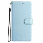 For iPhone 17 Air Silk Texture Horizontal Flip Leather Phone Case(Light Blue) - 2