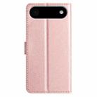 For iPhone 17 Air Silk Texture Horizontal Flip Leather Phone Case(Rose Gold) - 3