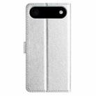 For iPhone 17 Air Silk Texture Horizontal Flip Leather Phone Case(Silver) - 3