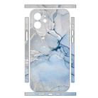 For iPhone 12 mini All-inclusive PET Phone Decal Adhesive Sticker(Blue Marble) - 2