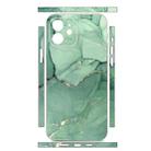 For iPhone 12 mini All-inclusive PET Phone Decal Adhesive Sticker(Green Marble) - 2