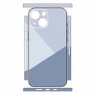 For iPhone 13 Geometric Style All-inclusive PET Phone Decal Adhesive Sticker(Grey) - 2