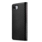 For iPhone 16e LC.IMEEKE Carbon Fiber Leather Phone Case(Vertical Black) - 3