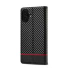 For iPhone 17 LC.IMEEKE Carbon Fiber Leather Phone Case(Horizontal Black) - 3