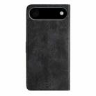 For iPhone 17 Air Skin-feel Embossed Butterfly Leather Phone Case(Black) - 3
