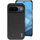 For Google Pixel 9 / 9 Pro imak Ruiyi Series Cloth Texture PU + PC Phone Case(Black) - 1