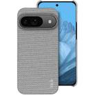 For Google Pixel 9 / 9 Pro imak Ruiyi Series Cloth Texture PU + PC Phone Case(Light Grey) - 1