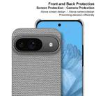 For Google Pixel 9 / 9 Pro imak Ruiyi Series Cloth Texture PU + PC Phone Case(Light Grey) - 3