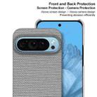 For Google Pixel 9 Pro XL imak Ruiyi Series Cloth Texture PU + PC Phone Case(Light Grey) - 3