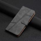 For iPhone 16 Plus Skin-feel Stitching Leather Phone Case(Grey) - 2