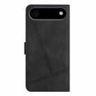 For iPhone 17 Air Skin-feel Stitching Leather Phone Case(Black) - 3