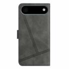 For iPhone 17 Air Skin-feel Stitching Leather Phone Case(Grey) - 3