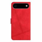 For iPhone 17 Air Skin-feel Stitching Leather Phone Case(Red) - 3