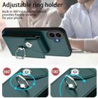 For Nothing CMF Phone 1 Organ Card Bag Ring Holder Phone Case(Green) - 3