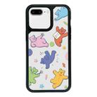 For iPhone 7 Plus / 8 Plus Exclusive Design Style PC Full Coverage Pattern Phone Case(Candy Bear A) - 1