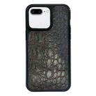 For iPhone 7 Plus / 8 Plus Exclusive Design Style PC Full Coverage Pattern Phone Case(Green Crocodile Texture) - 1