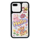 For iPhone 7 Plus / 8 Plus Exclusive Design Style PC Full Coverage Pattern Phone Case(HELLO Rabbit) - 1