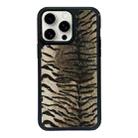 For iPhone 15 Pro Max Exclusive Design Style PC Full Coverage Pattern Phone Case(Leopard Pattern A) - 1